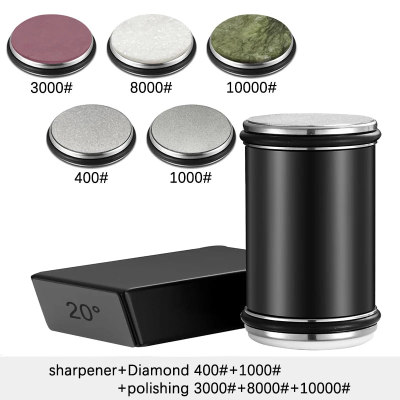 Afilador de rodillo magnético · Ruedas de diamante y pulido